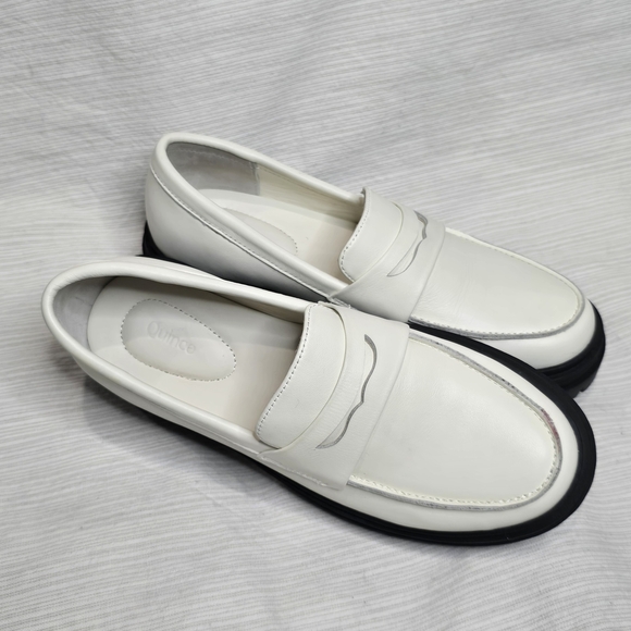 Quince White Loafers for Women - Picture 2 of 5